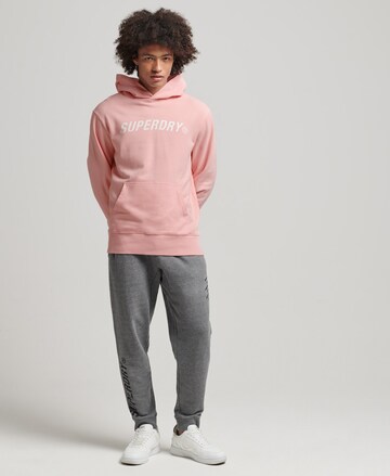Superdry Sweatshirt 'Core Sport' in Pink