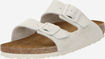 BIRKENSTOCK Pantolette 'Arizona' in Weiß: predná strana