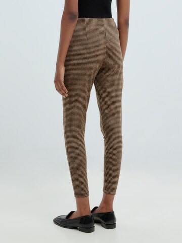 EDITED Skinny Leggings 'Rebecca' i brun