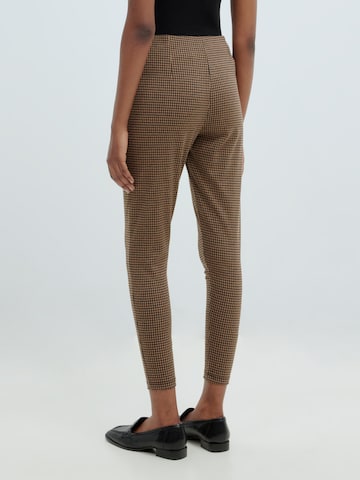 EDITED Skinny Leggings 'Rebecca' in Brown