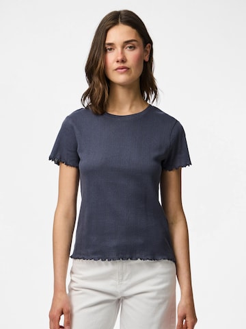 PIECES Shirt in Blue: front