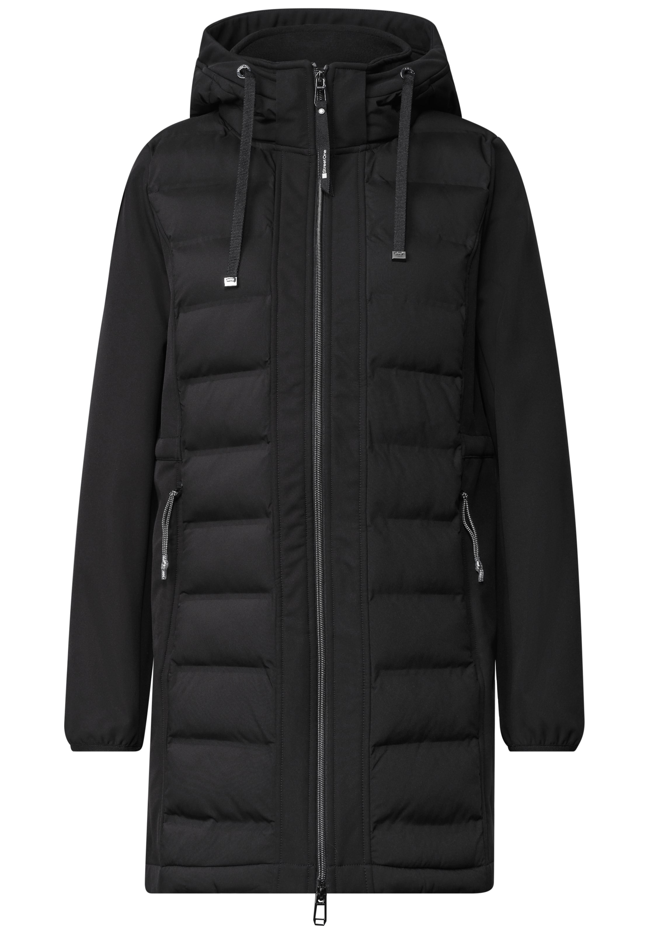 STREET ONE Between-Season Jacket in Black: front