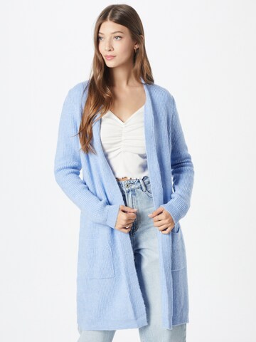 ONLY Knit Cardigan 'JADE' in Blue: front