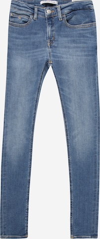 Calvin Klein Jeans Skinny Fit Дънки в синьо: отпред