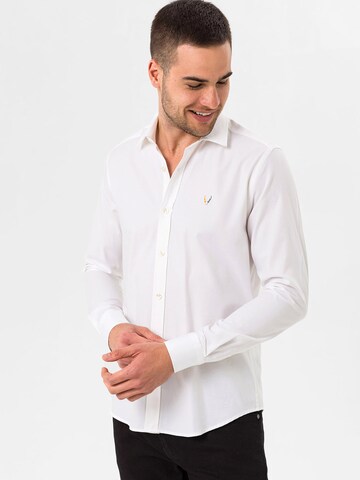 By Diess Collection Слим Рубашка в Белый