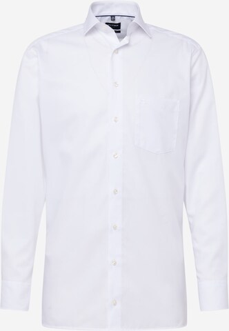 Chemise business OLYMP en blanc : devant