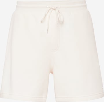 Tommy Jeans Loose fit Pants in White: front
