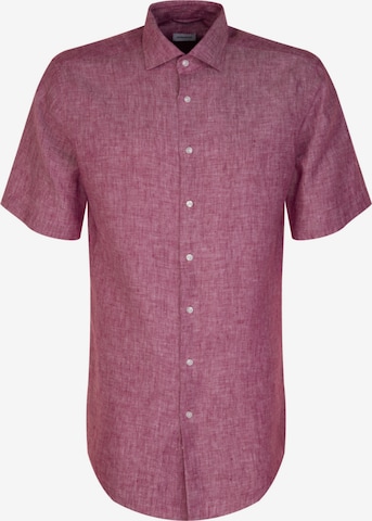 Coupe regular Chemise SEIDENSTICKER en rose : devant