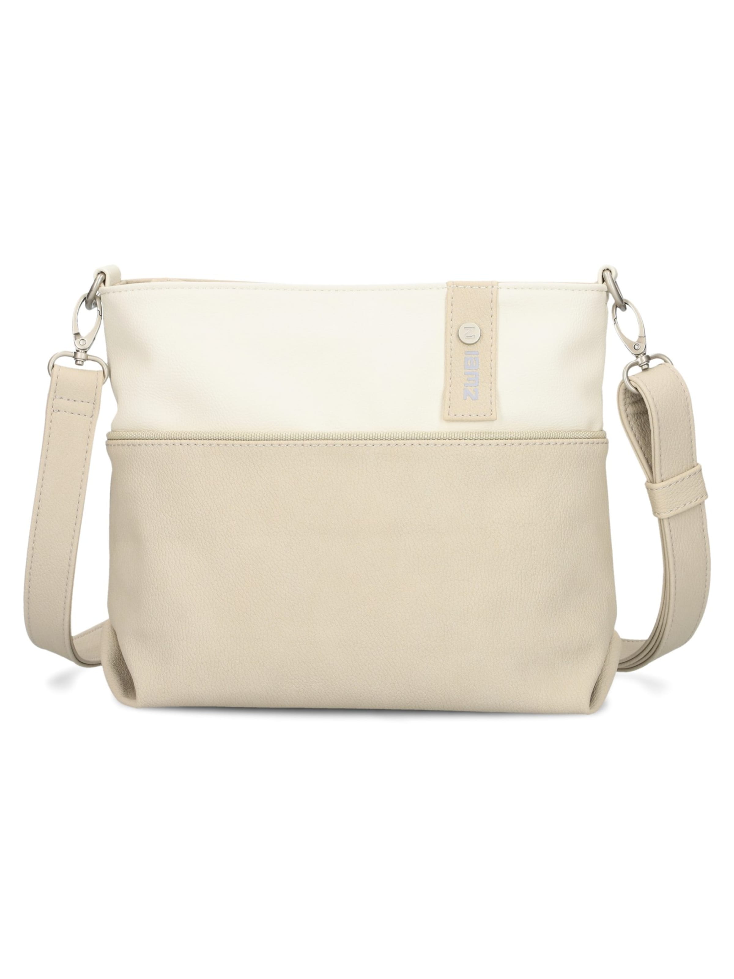 ZWEI Handbag 'JANA J8' in Beige: front
