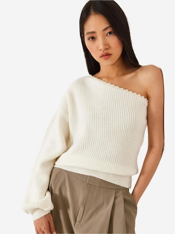 Bianco Lucci Pullover in Beige: Vorderseite