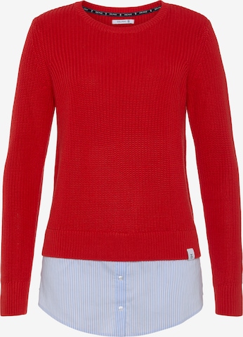 DELMAO Sweater in Red: front