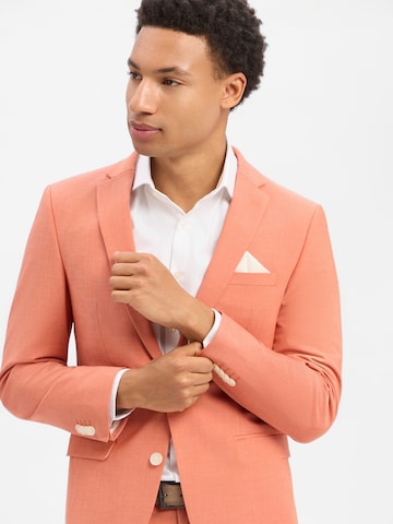Finshley & Harding London Regular fit Colbert in Oranje