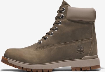 TIMBERLAND Lace-Up Boots in Green: front