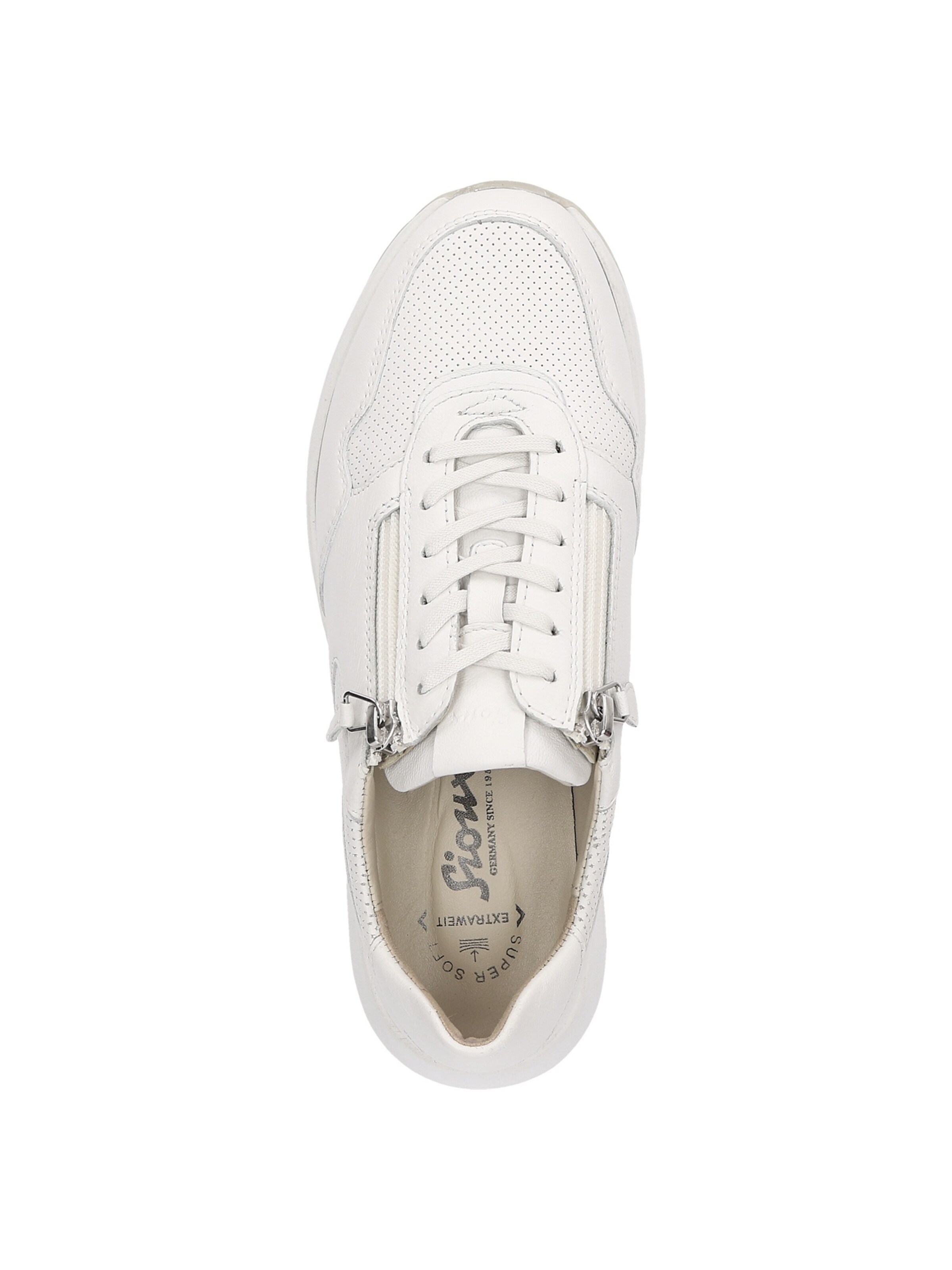 SIOUX Sneakers laag 'Sunivla' in Wit