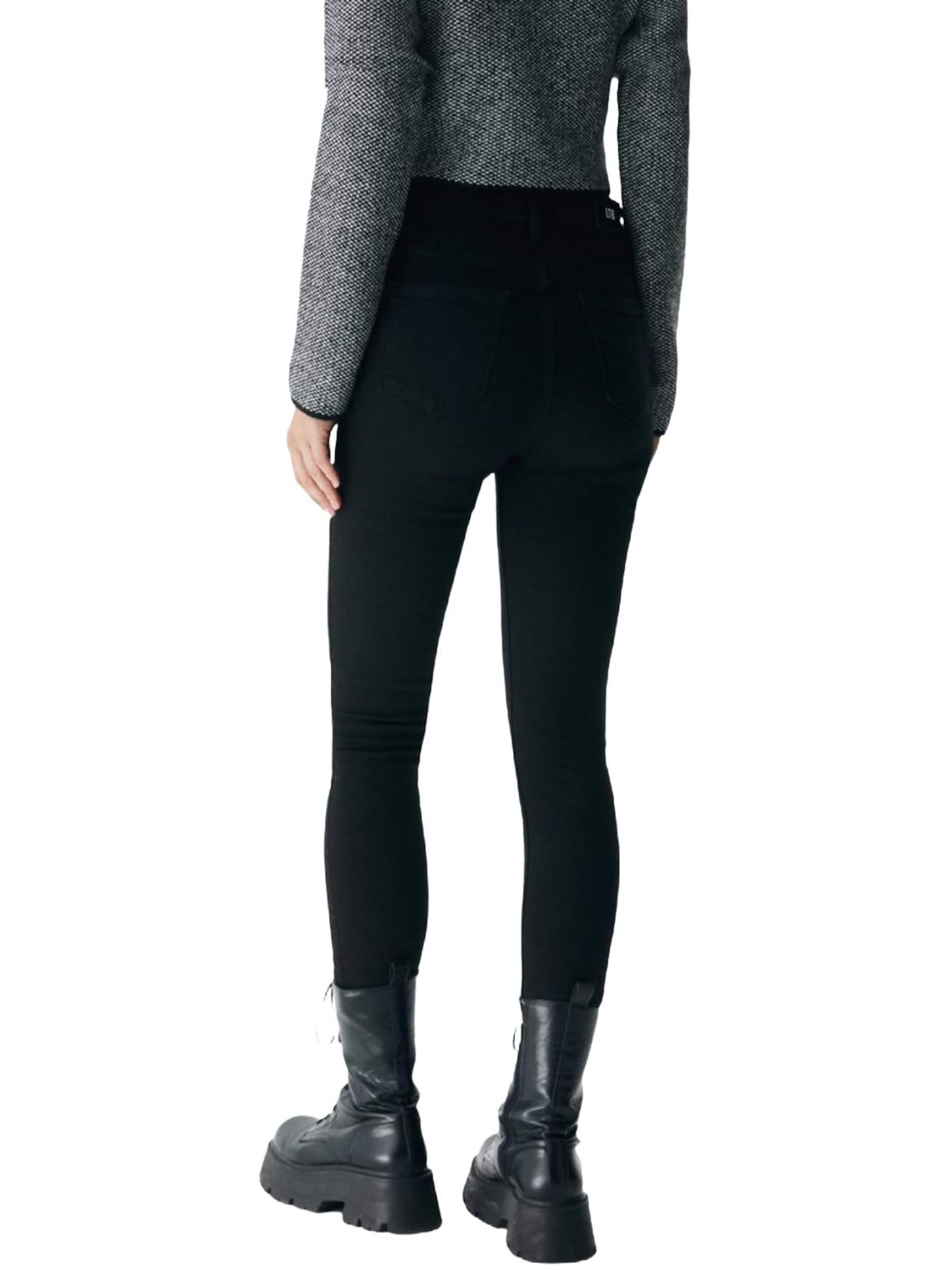 LTB Jeans - Skinny Vaquero 'LTB Jeans Damen Tanya X Skinny Leg Mid Waist Jeanshose' en negro