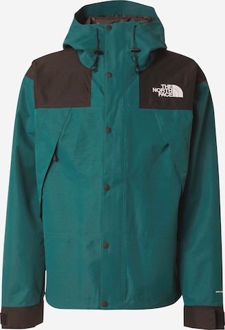 THE NORTH FACE - Casaco outdoor 'MOUNTAIN' em verde: frente