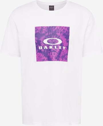 Maglia funzionale 'WANDERLUST' di OAKLEY in bianco: frontale