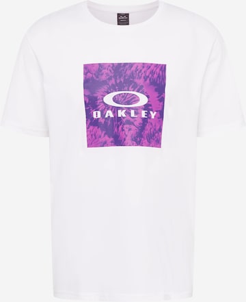 T-Shirt fonctionnel 'WANDERLUST' OAKLEY en blanc : devant