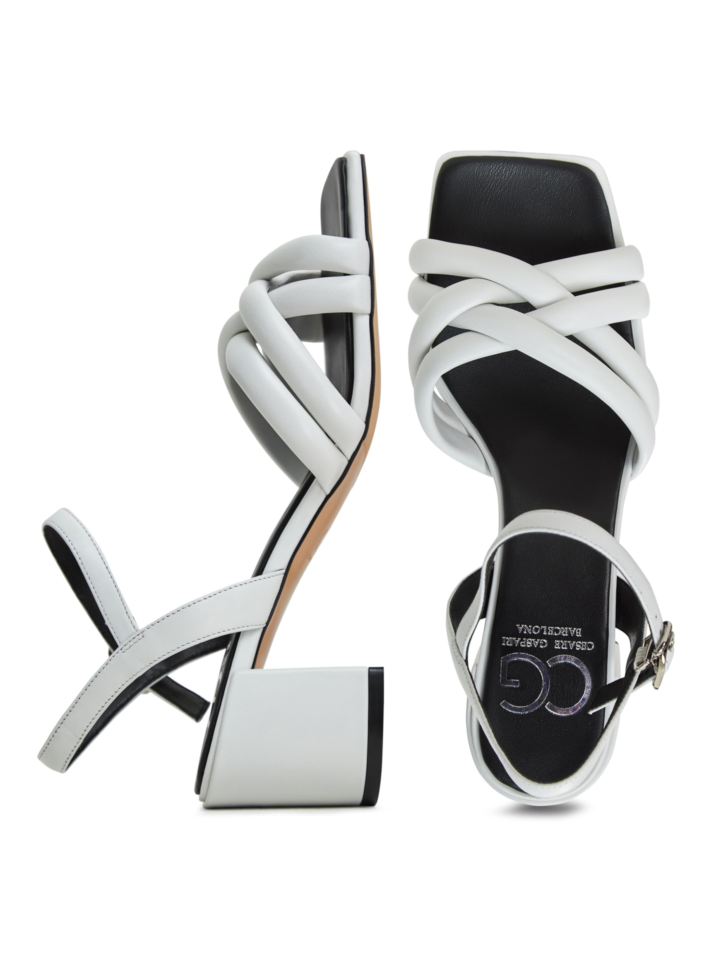 CESARE GASPARI Sandal in White