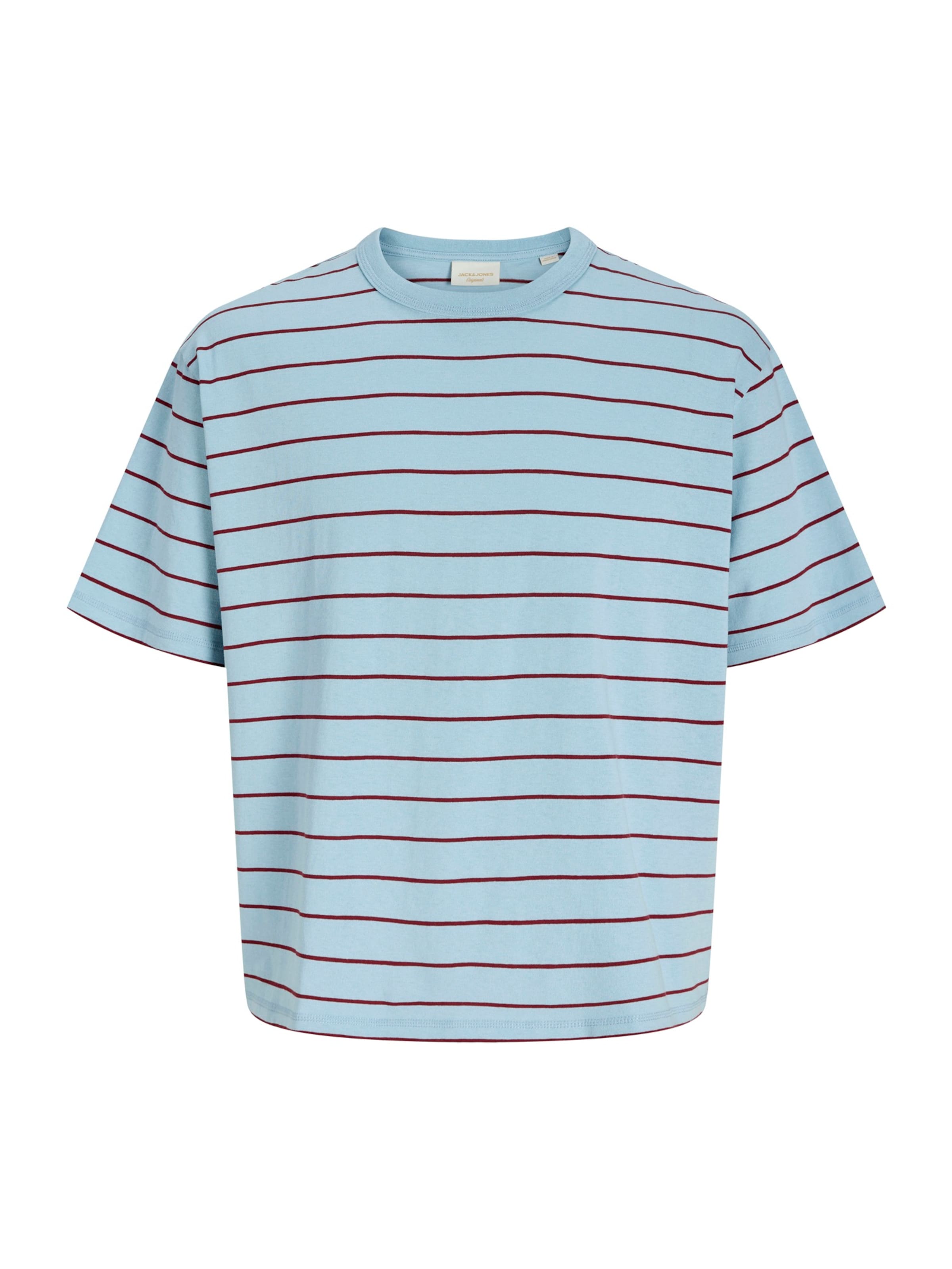 Jack & Jones Plus Μπλουζάκι 'JORSAVONA' σε μπλε: μπροστά