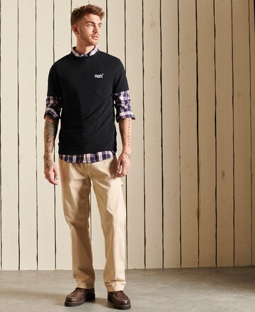 Superdry Shirt in Zwart