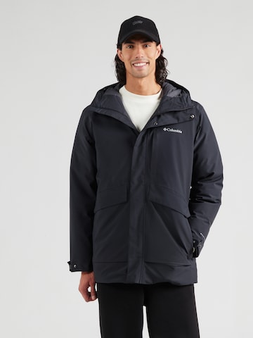 COLUMBIA Яке Outdoor 'Street Heights' в черно: отпред