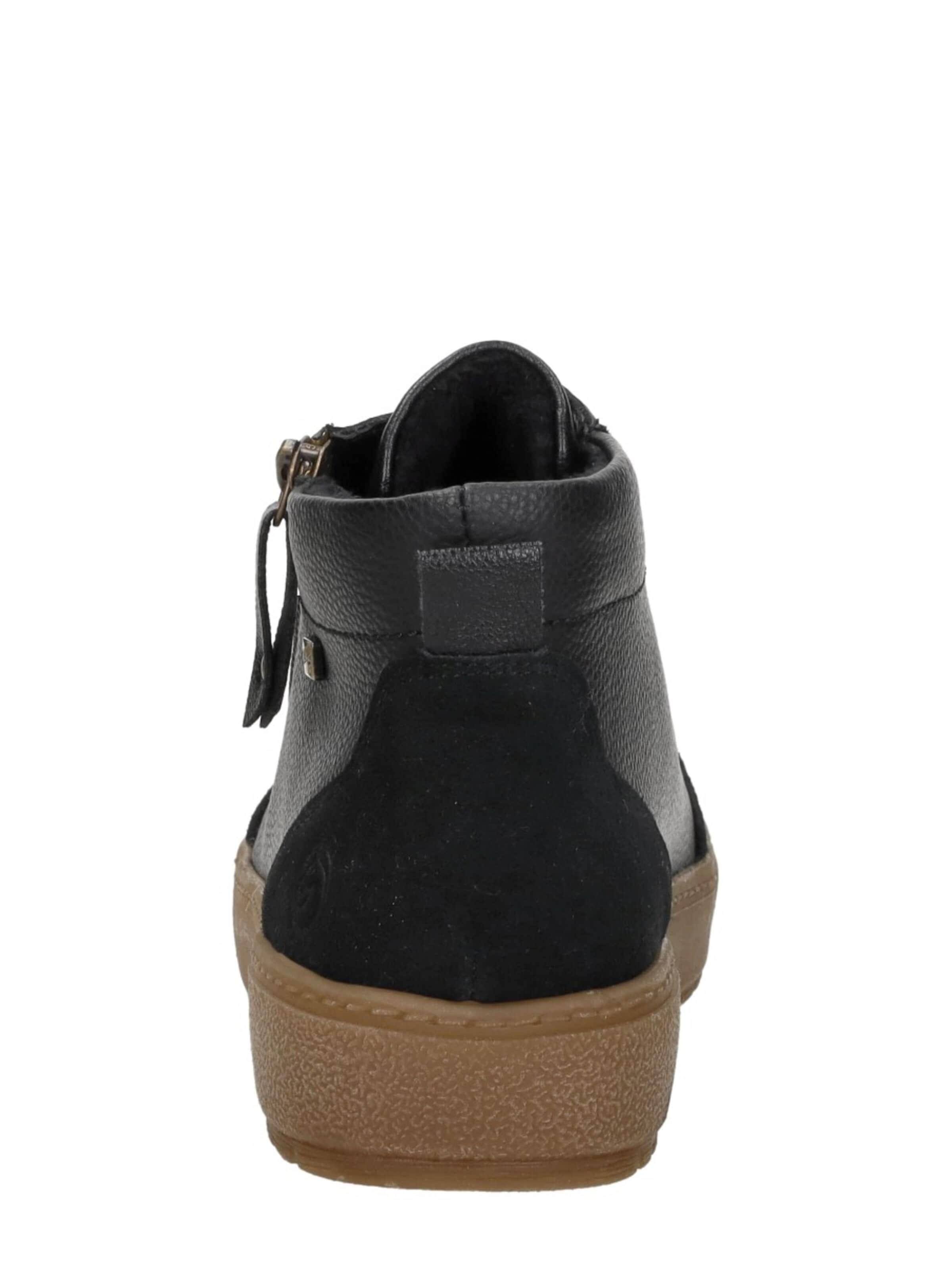 Chaussure à lacets 'Veterschoenen Hoog' REMONTE en noir