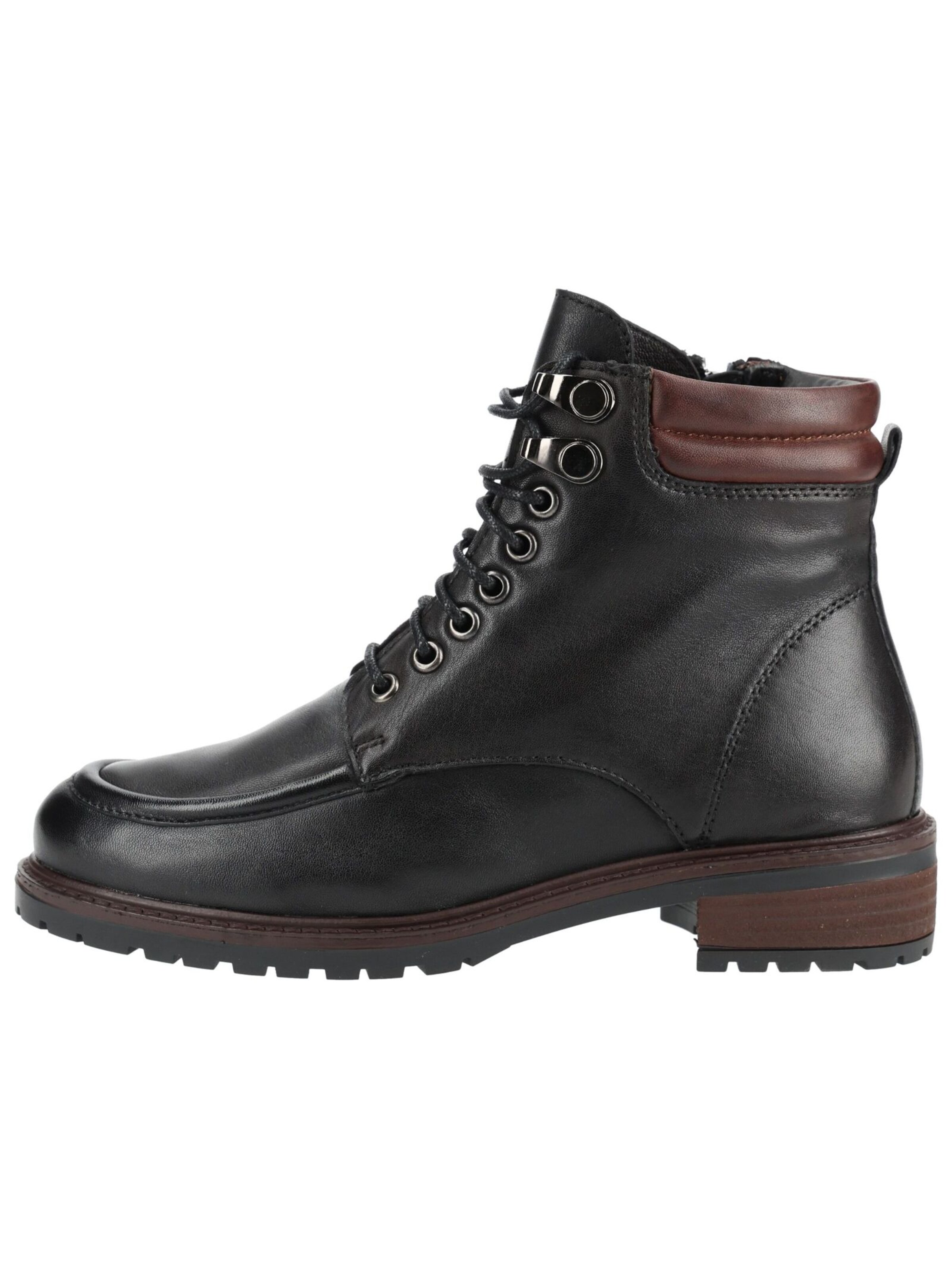 Stivaletto stringato di B.Z. MODA by EVERYBODY in nero