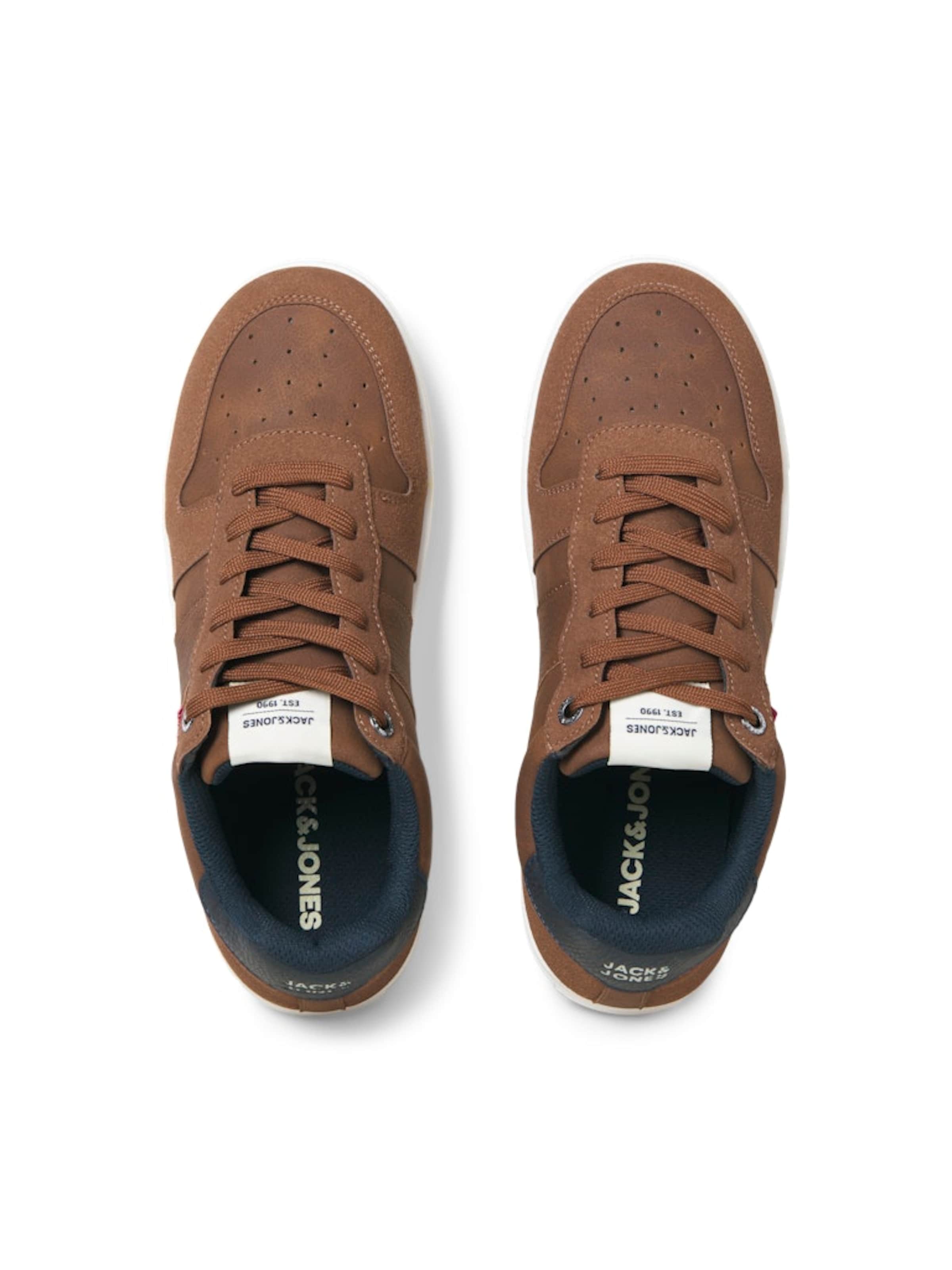 JACK & JONES Sneakers 'JFWBARNEY' in Brown