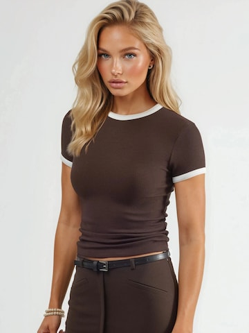T-shirt 'T-Shirts' Busem en marron
