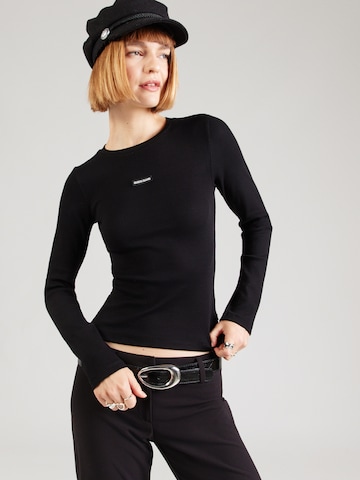 Maglietta di GUESS JEANS in nero: frontale
