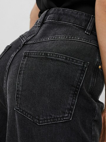 VERO MODA Regular Jeans 'KITHY' in Schwarz