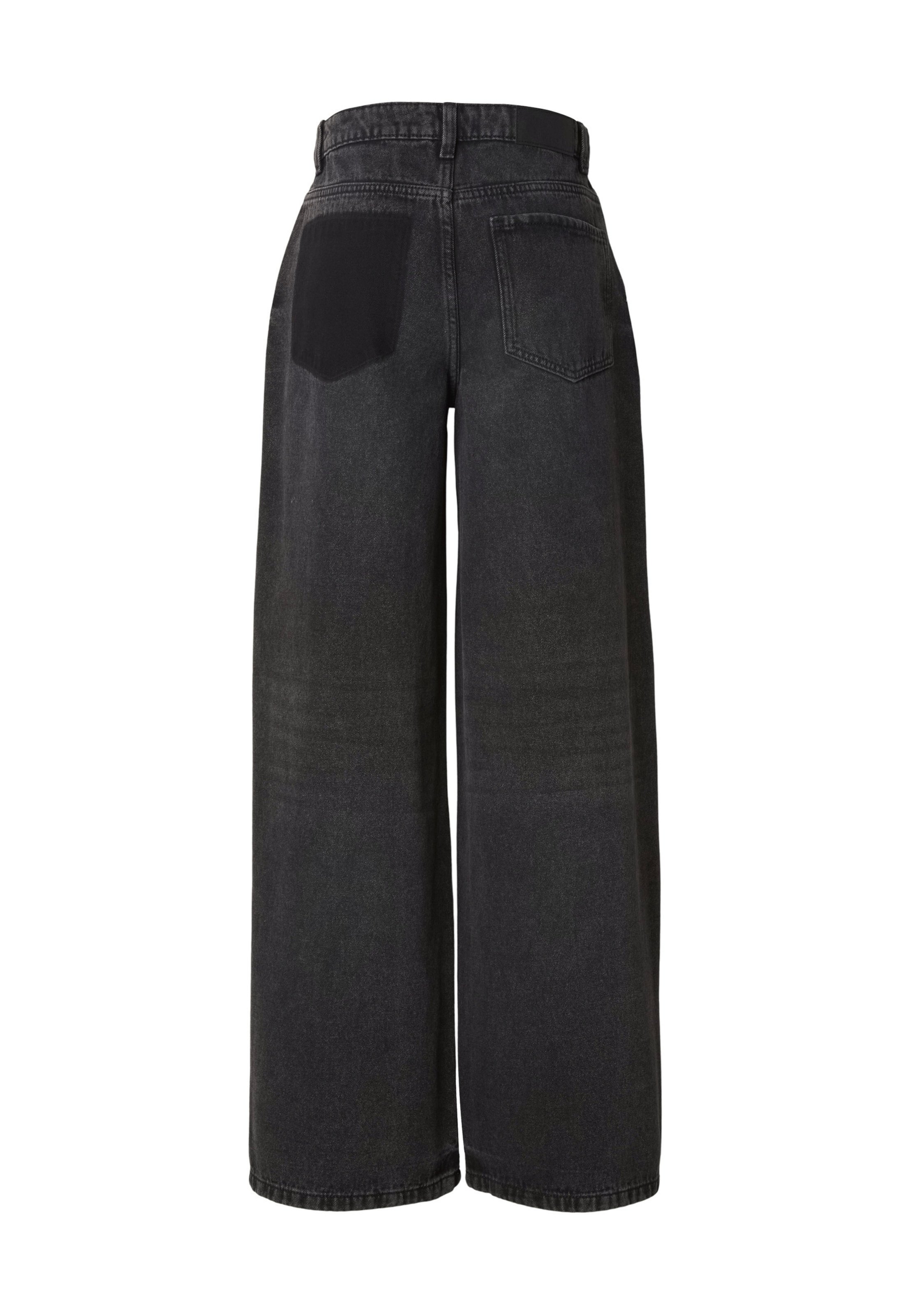 Noisy may Wide leg Jeans 'NMKARISA' in Grijs