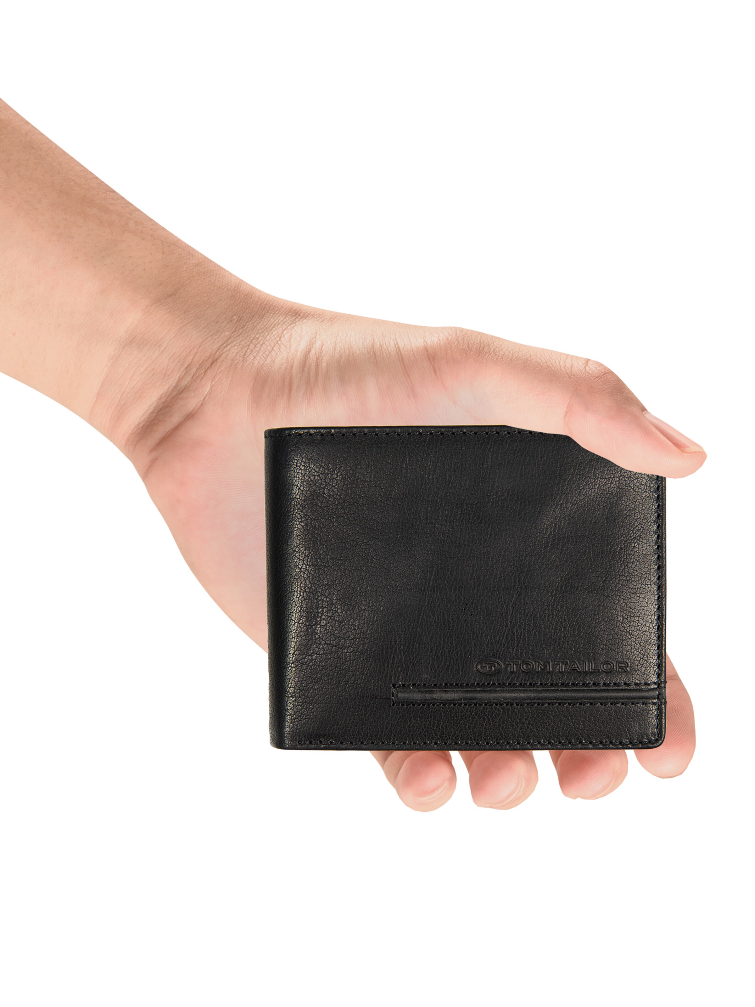 TOM TAILOR Портмоне 'DEVON' в Черный