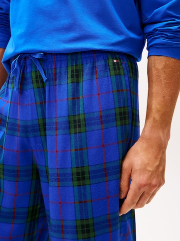 TOMMY HILFIGER Pyjama lang in Blau