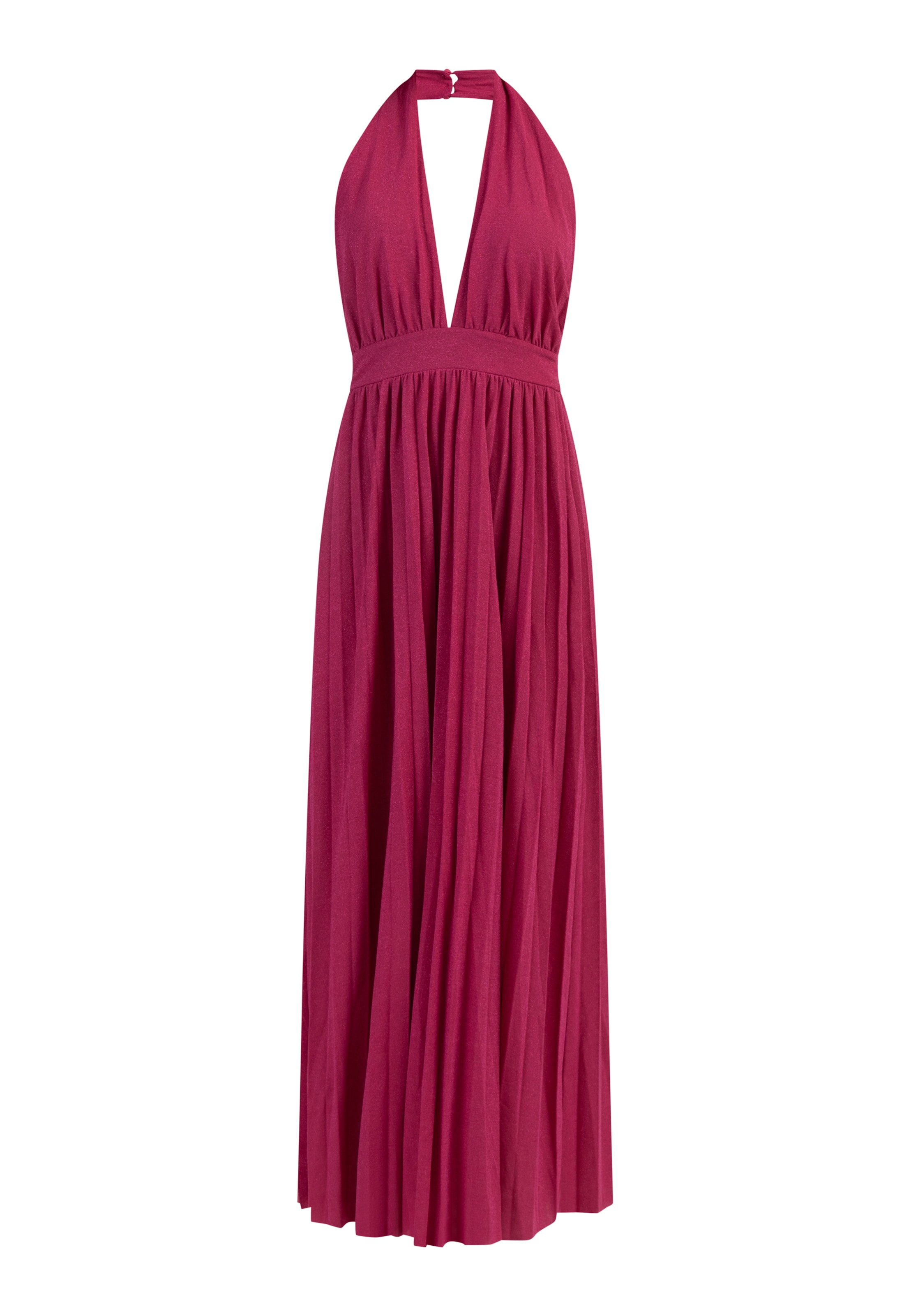 faina Aftonklänning i rosa: framsida