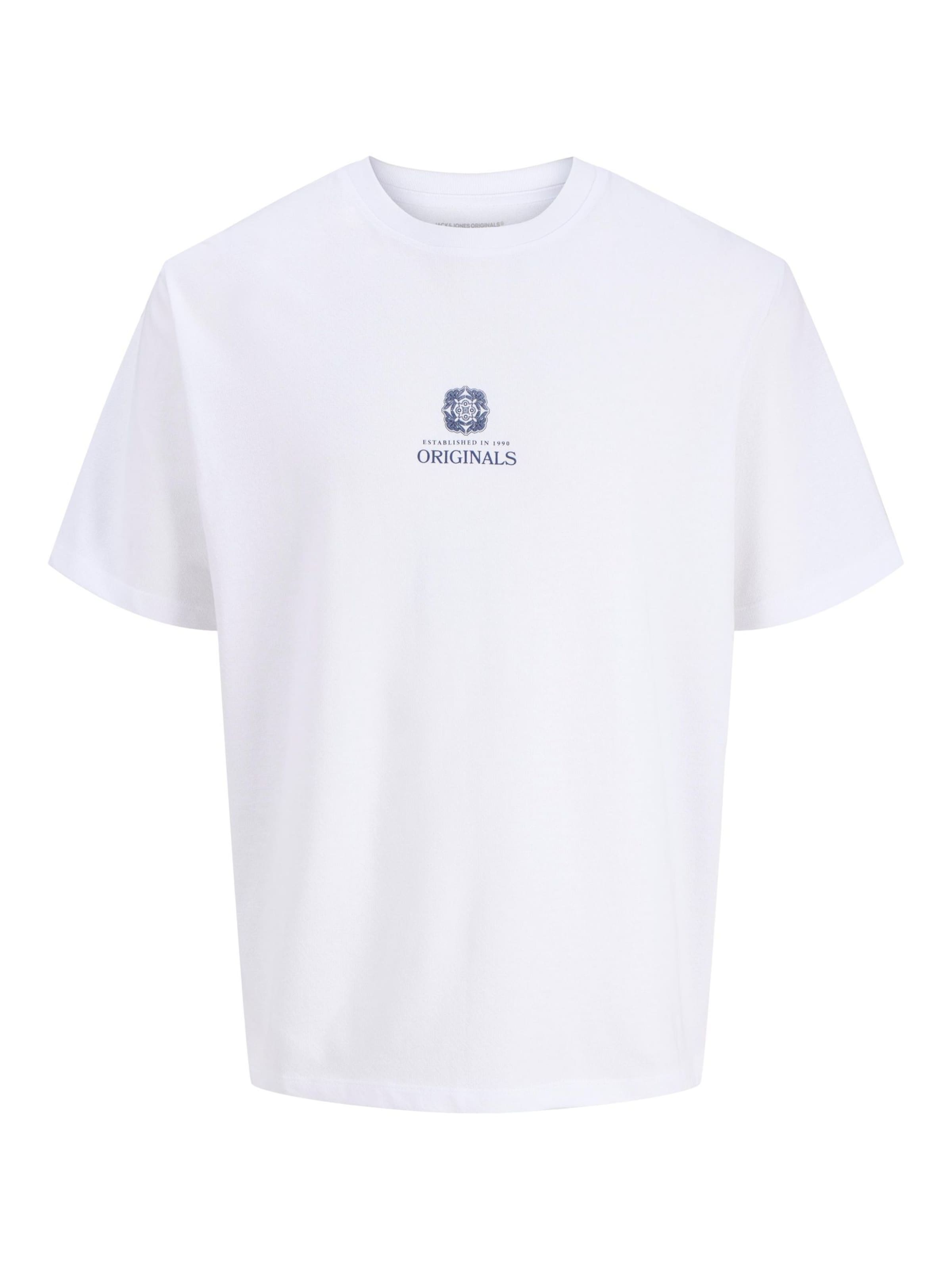 T-Shirt JACK & JONES en blanc : devant