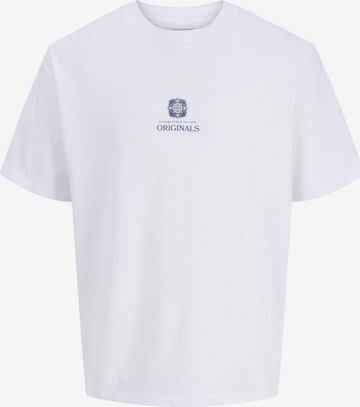 T-Shirt JACK & JONES en blanc : devant