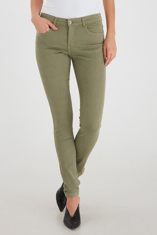 b.young Regular Chino Pants 'Danta' in Green: front