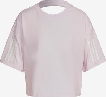 T-shirt fonctionnel ADIDAS PERFORMANCE en rose : devant