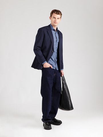 zils OLYMP Slim fit Krekls