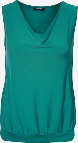 Orsay Top 'Shiny' in Green: front