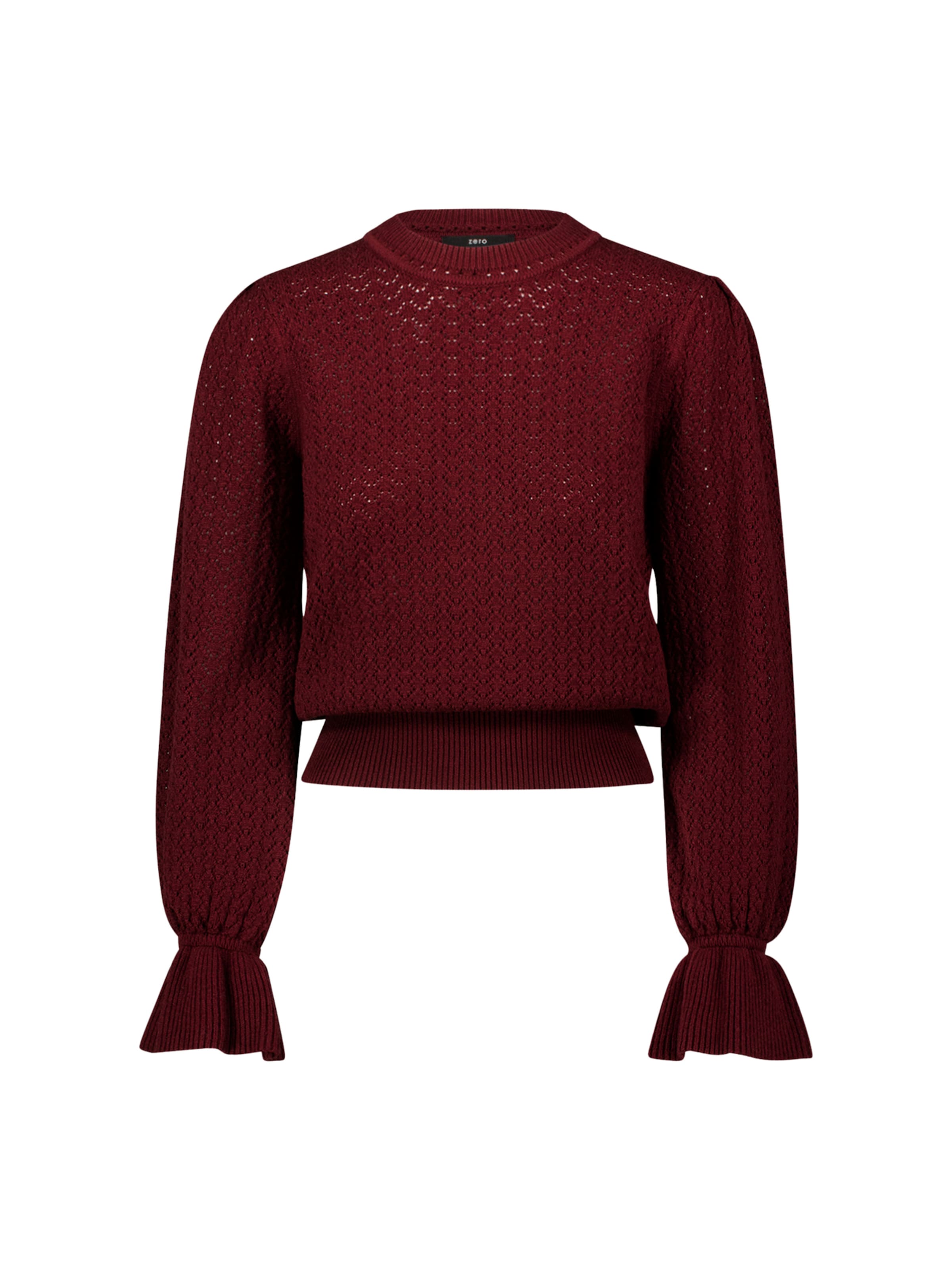 zero Sweater in Red: front
