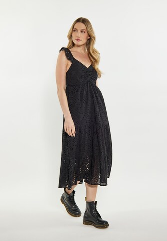 DreiMaster Vintage Summer Dress in Black