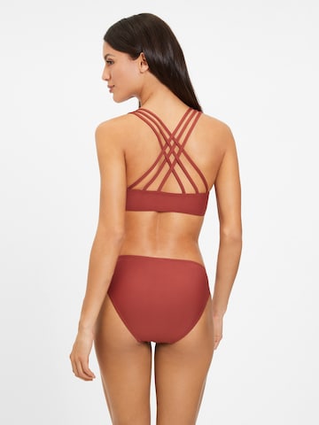 BRUNO BANANI Bustier Bikini i brun