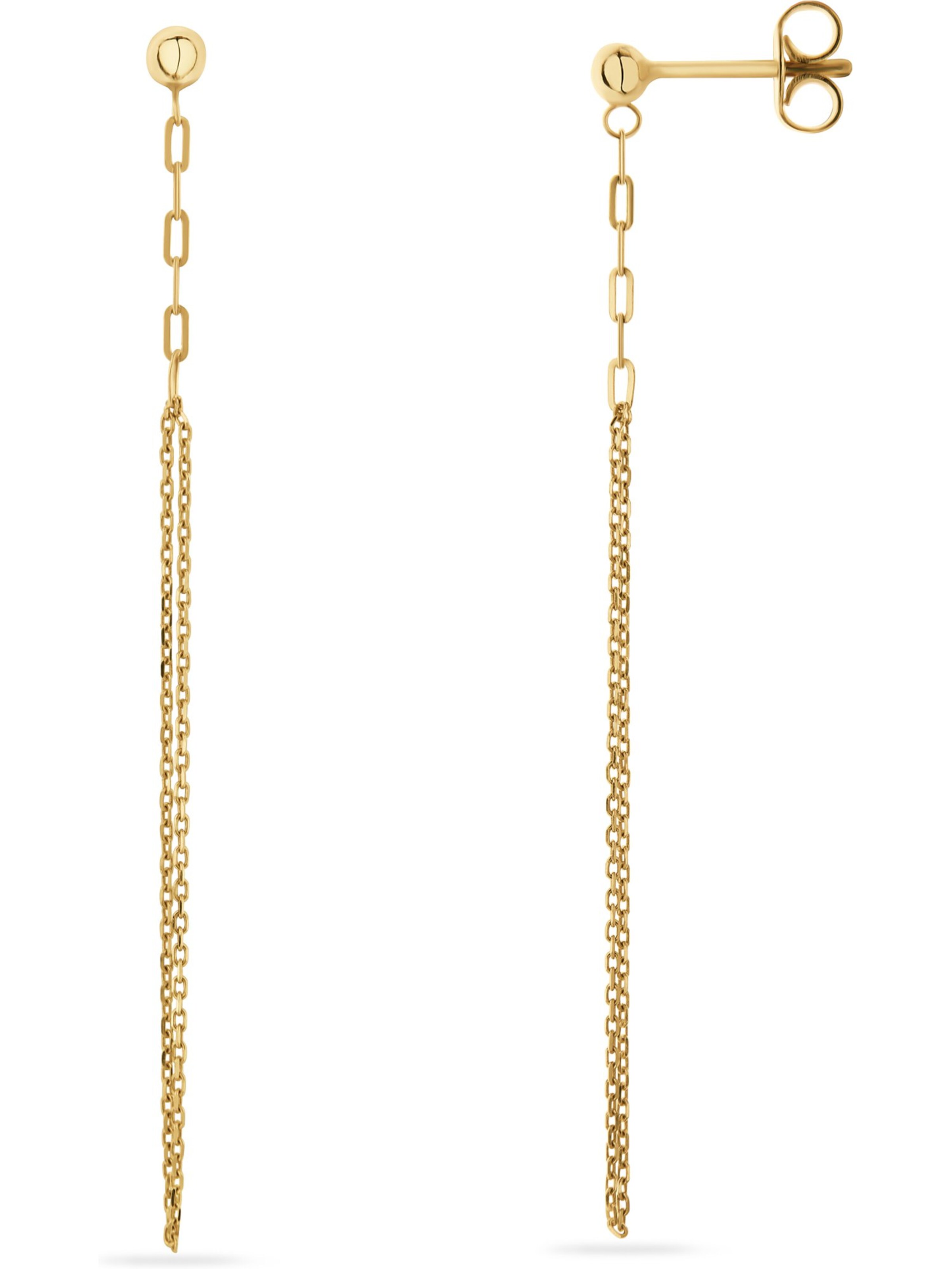 CHRIST Ohrringe in Gold
