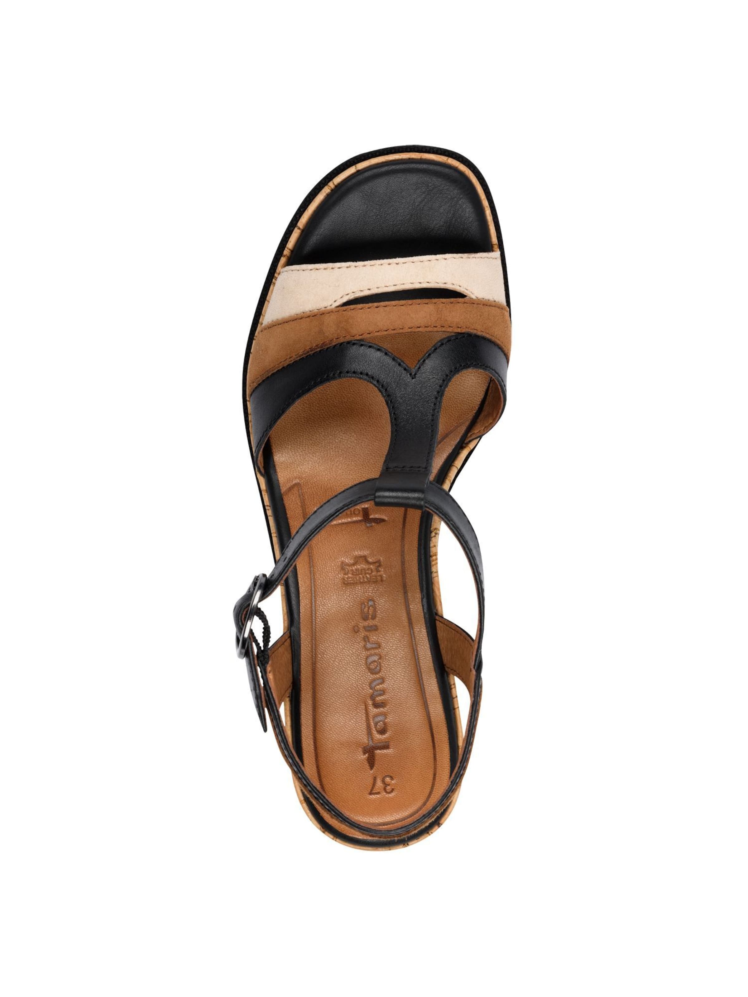 Tamaris Sandaal in Zwart