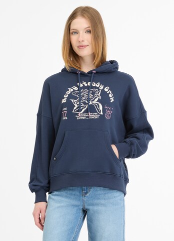 Ragwear Sweatshirt in Blau: Vorderseite