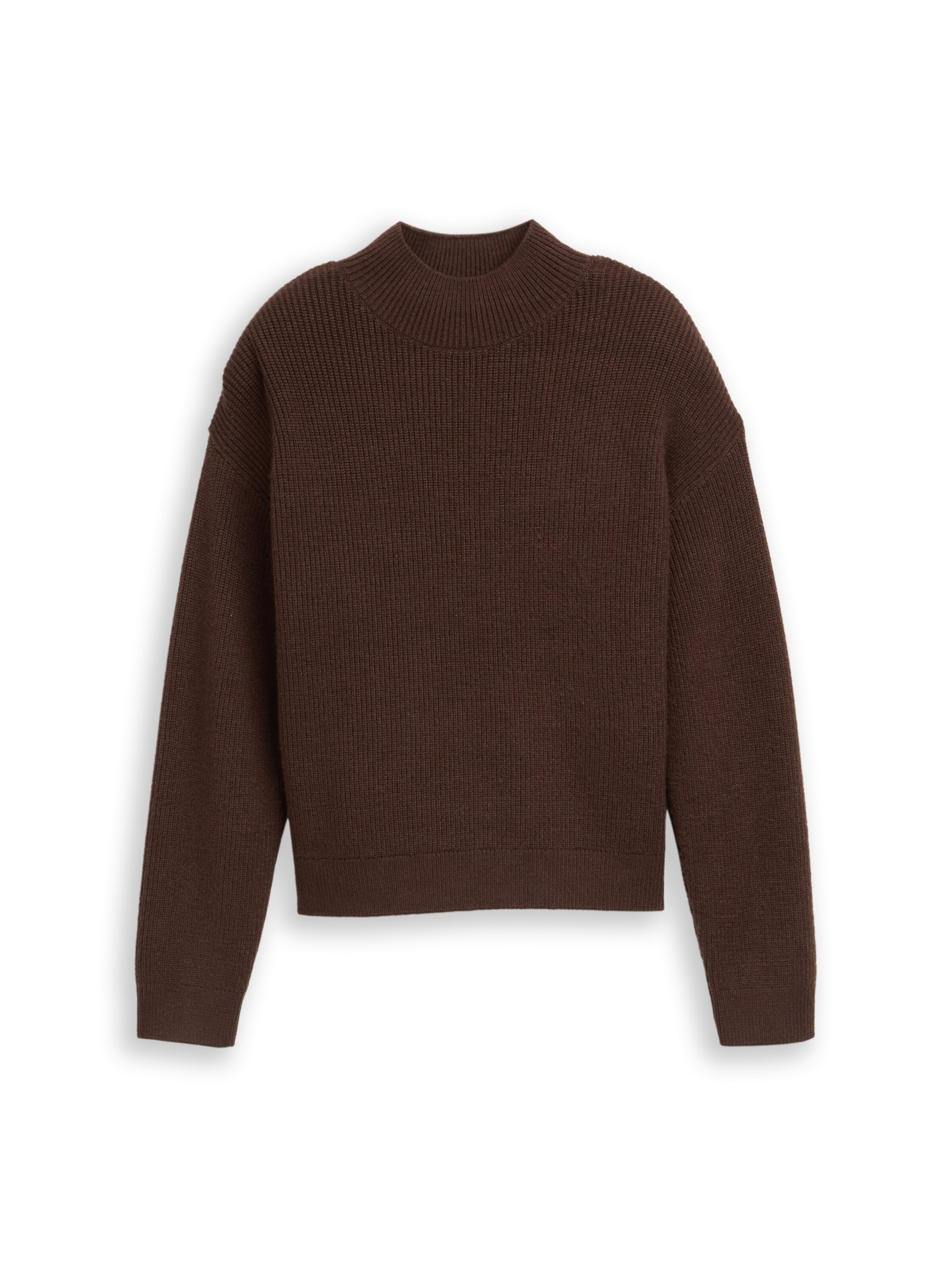 TOM TAILOR Sweater in Brown: front