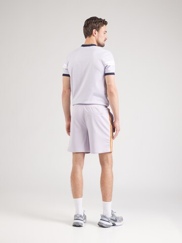 Regular Pantalon de sport 'Pietrapertosa' Sergio Tacchini en violet